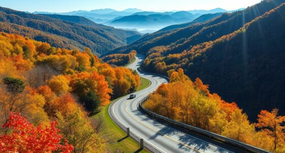 scenic appalachian mountain drive