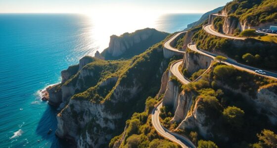 scenic coastal road trip