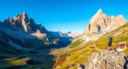 scenic dolomites mountain adventure