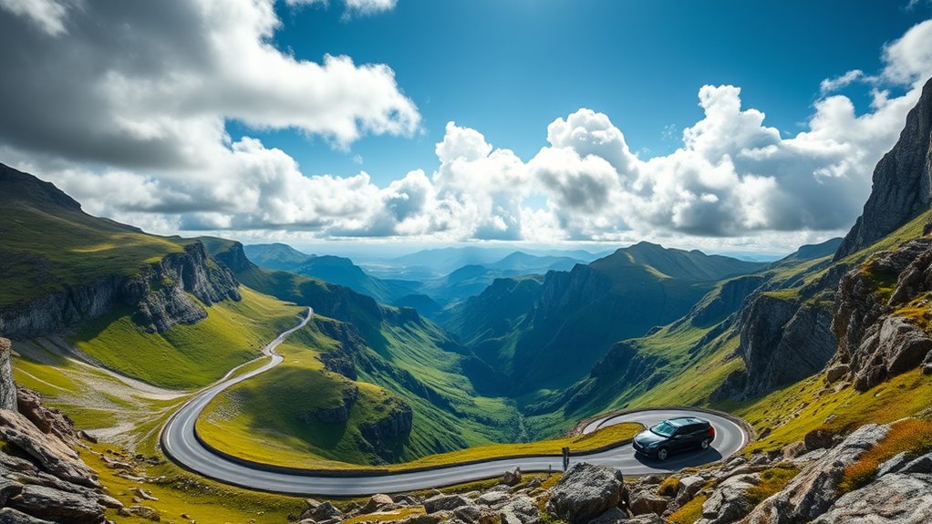 scenic mountain drive adventure