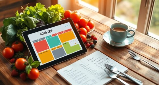 travel meal planning tools