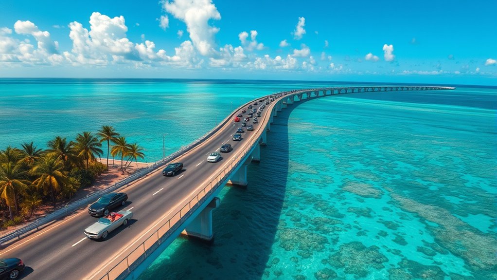 tropical florida keys road trip