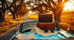 vintage road trip memories