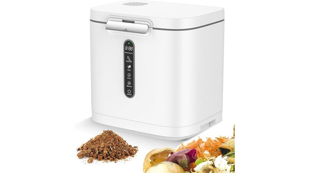 electric kitchen composter auto cleaning