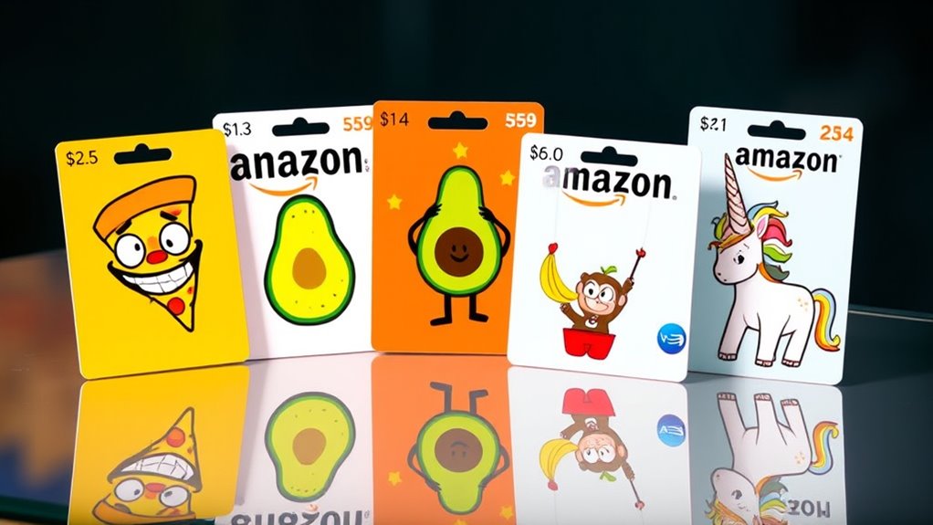 funny amazon gift card designs