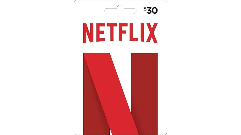 netflix gift card 30