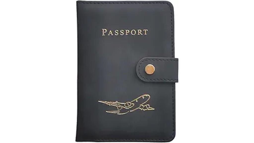 passport holder with cards