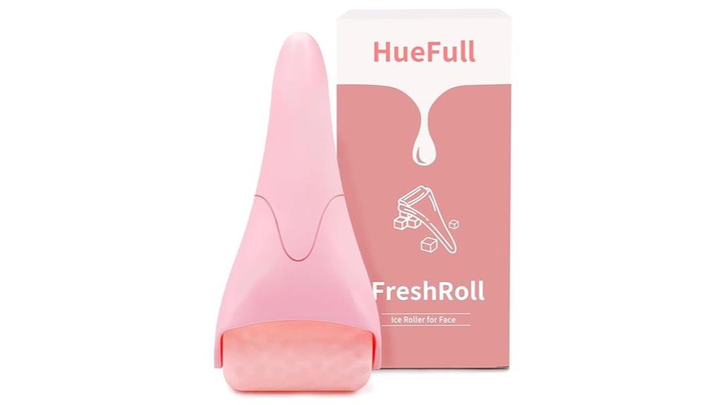 pink facial ice roller