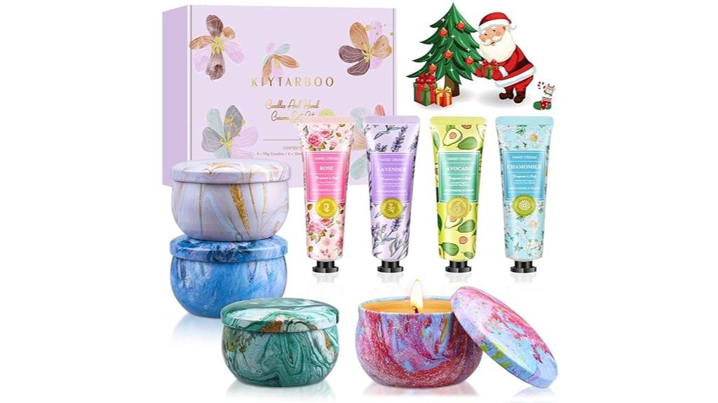 spa candle hand care