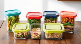 top glass meal storage