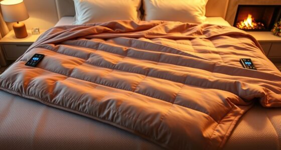 top king size electric blankets