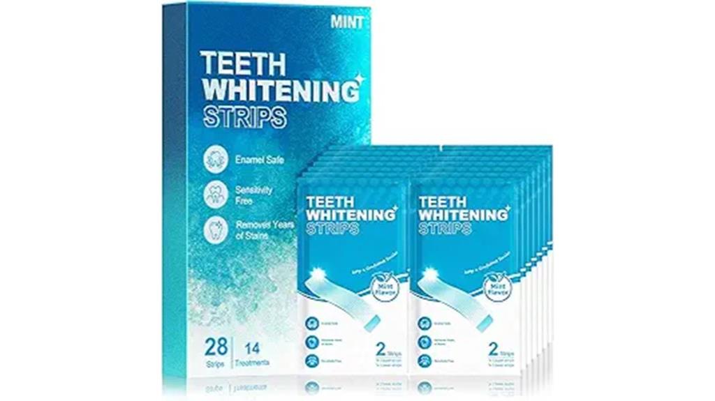 twenty eight whitening strips