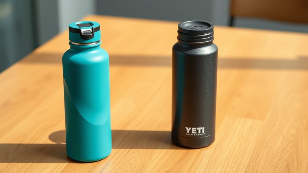 water bottle comparison factors