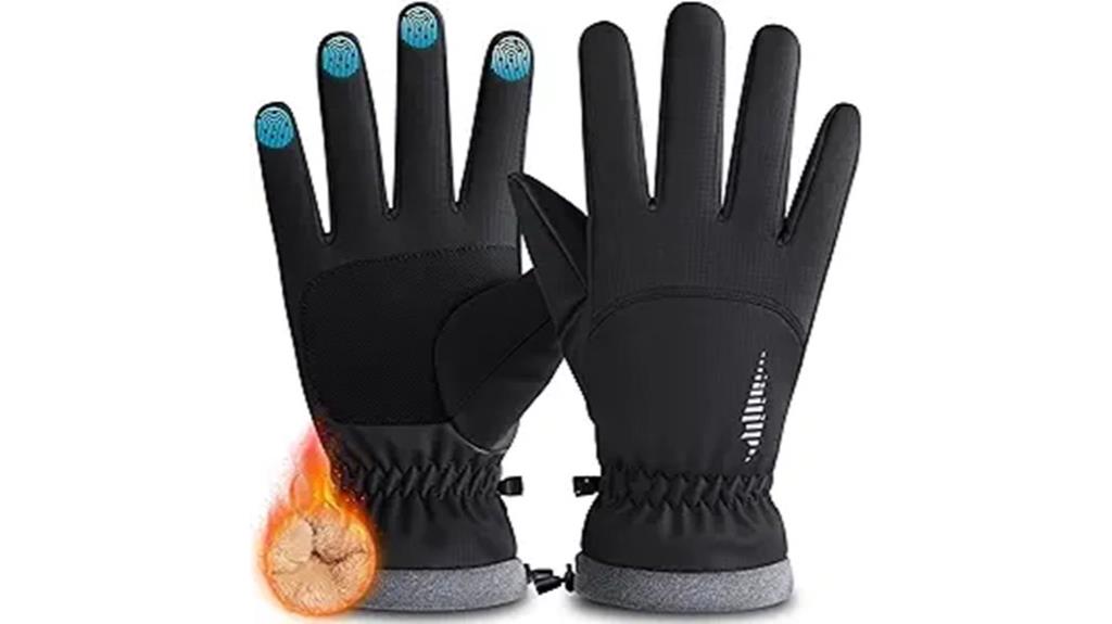waterproof winter ski gloves