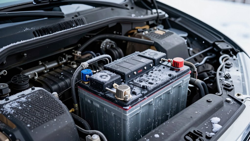 battery failure signs in winter