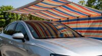 car cooling through sunshade
