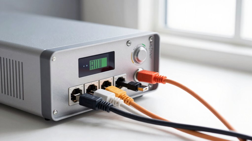 check power and connections