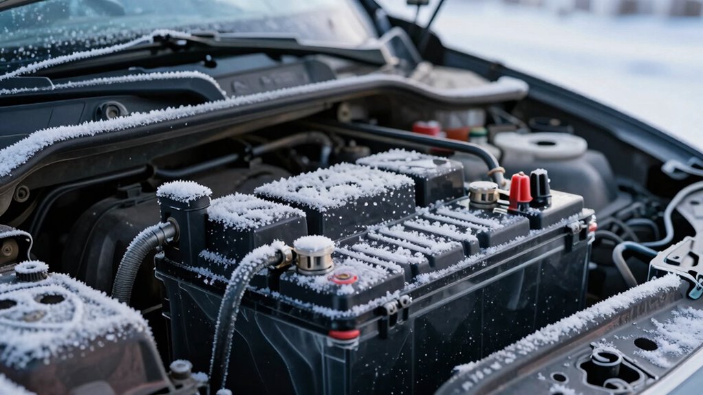 cold weather weakens battery performance