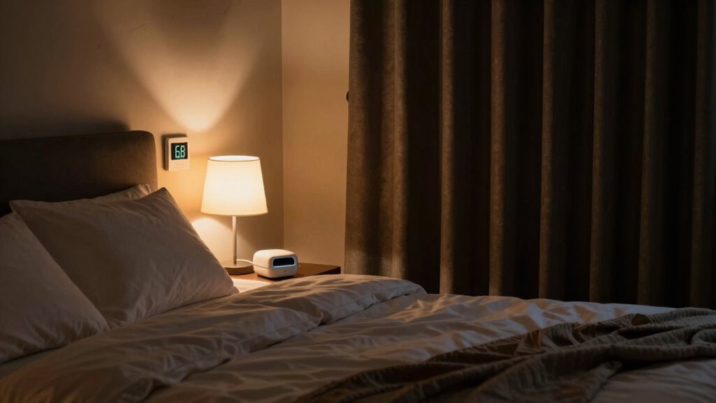 control environment for restful sleep