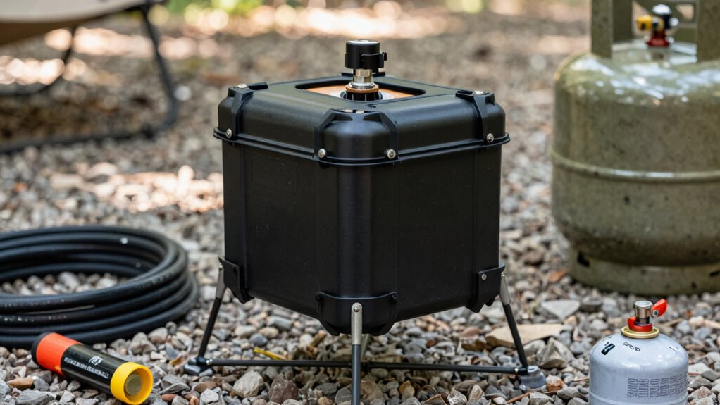flood proof camping water heater