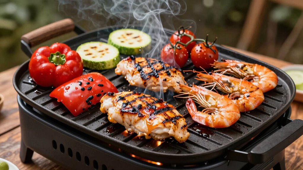 grill marinate present savor