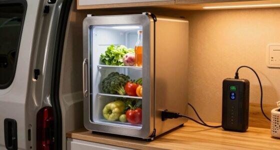 keep fridge powered overnight