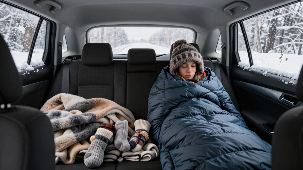 layered clothing and accessories