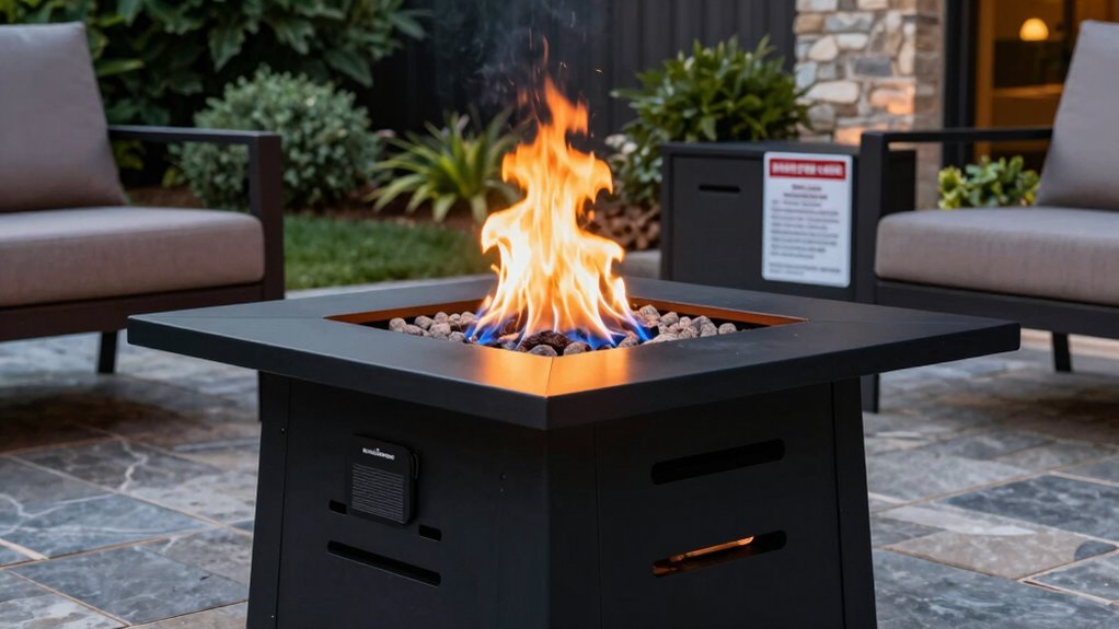 legal propane fire pit guidelines