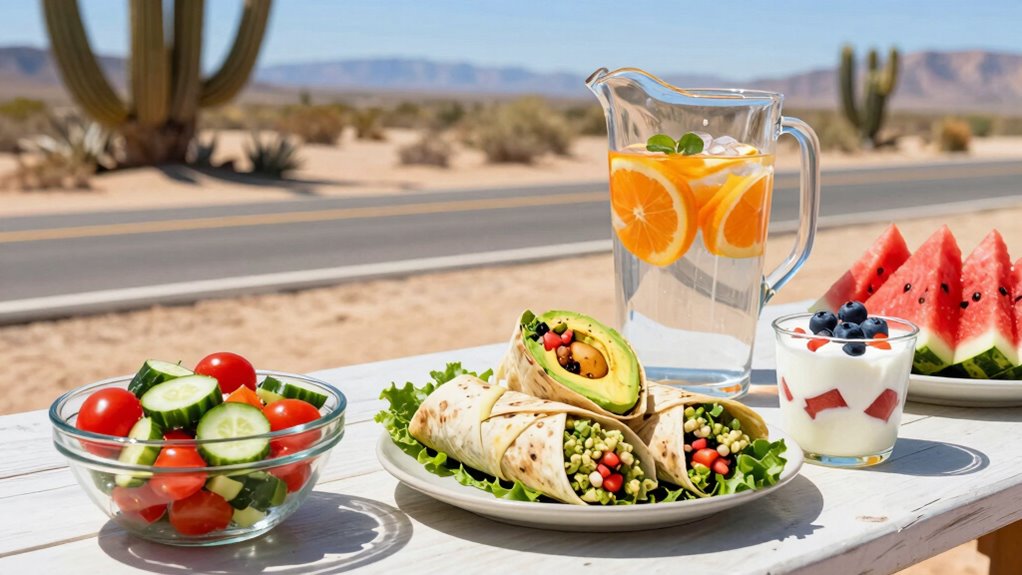 no cook hot day meals