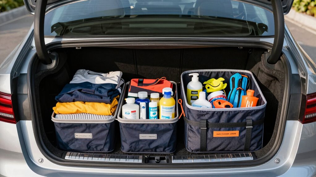 organized travel trunk tips