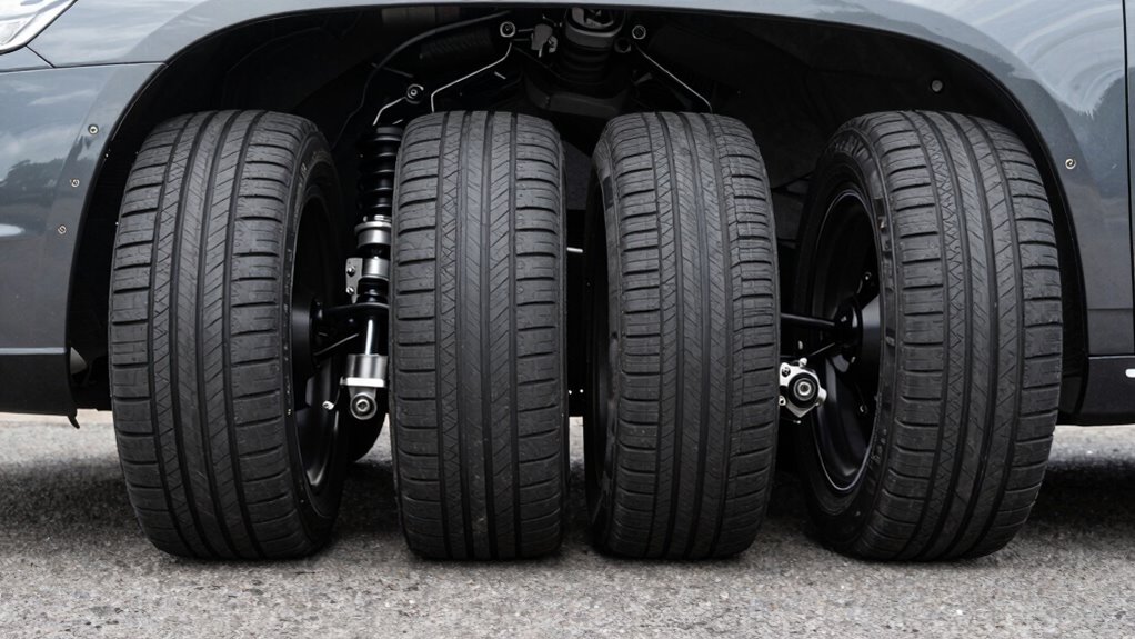 proper tire and suspension maintenance