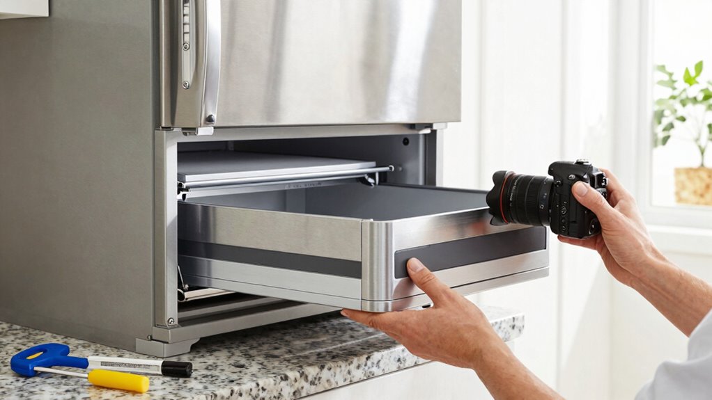 quick fridge slide installation