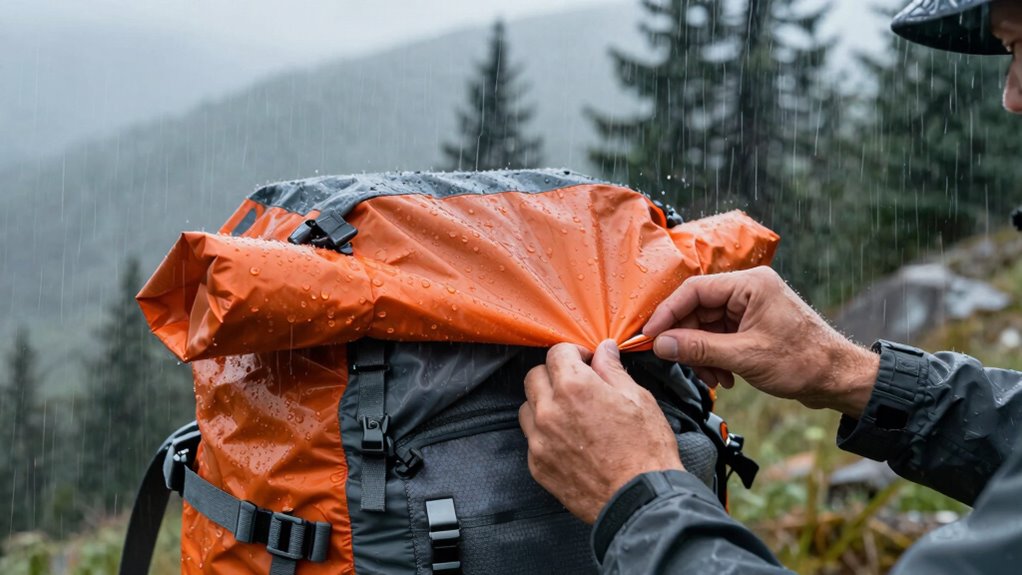rain proof gear packing techniques