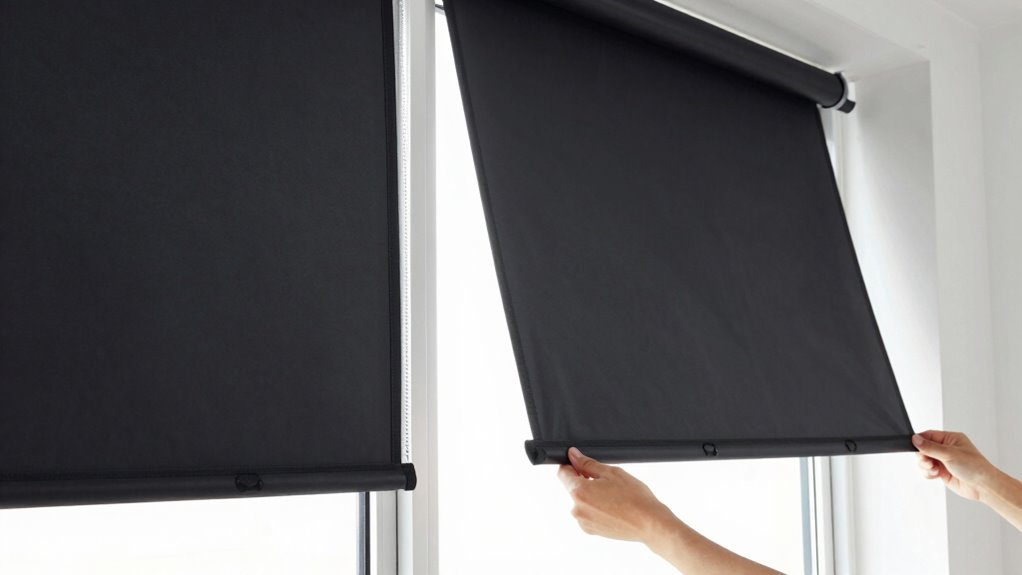 removable adjustable blackout covers