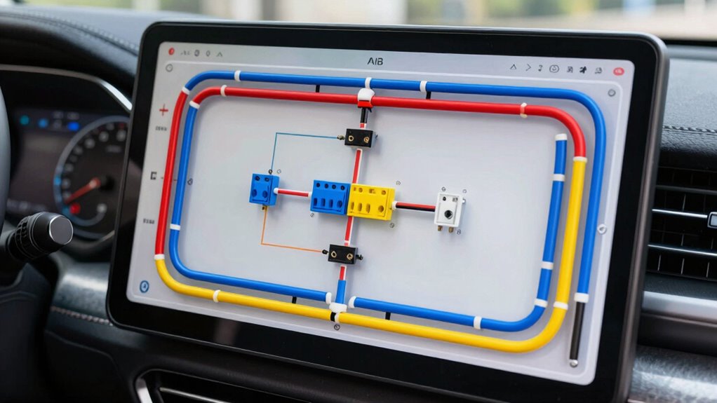 safe vehicle electrical setup