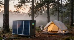 silent campsite power option