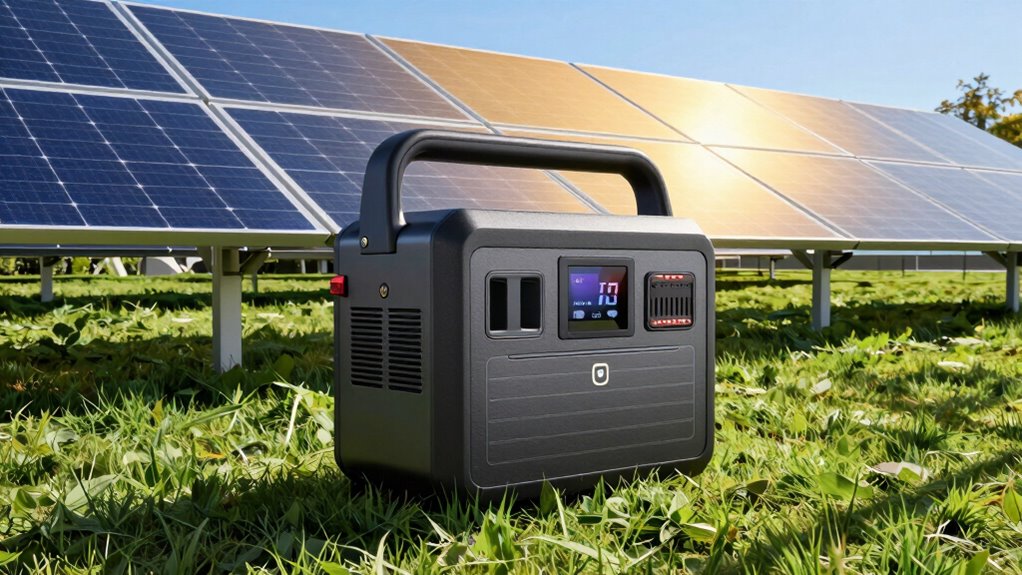 solar generator efficiency calculation