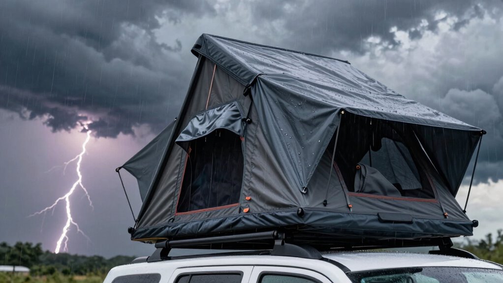 storm ready rooftop tent safety
