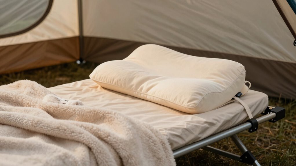 use supportive pillow positioning