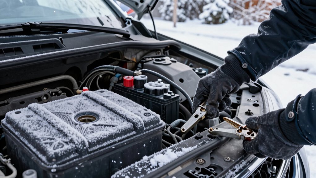winter car battery maintenance