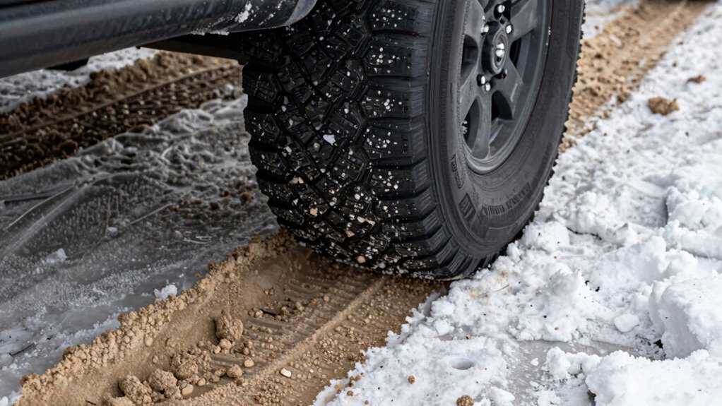 adjust tire pressure for winter traction