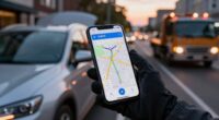 car towing tracking method
