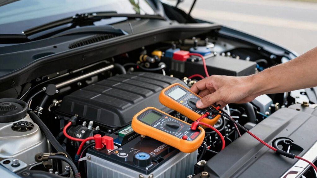 check battery and charging system