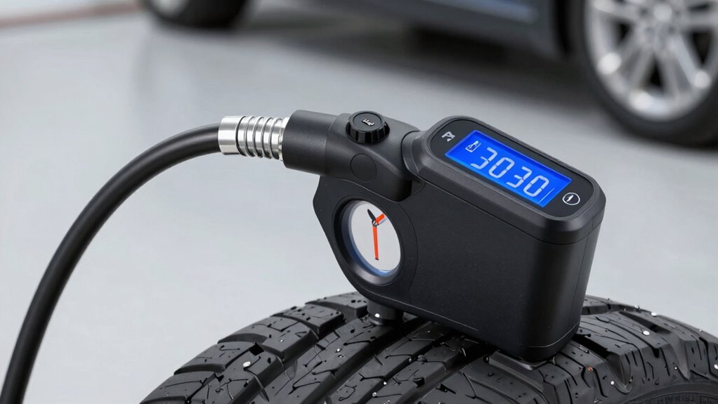 check tire pressure labels