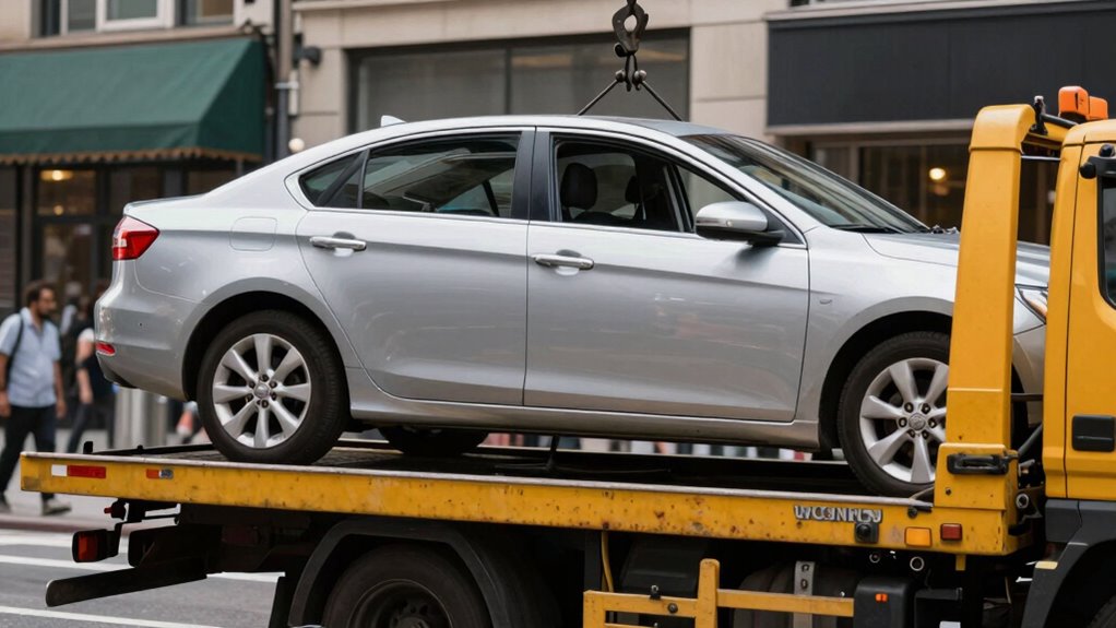 contact towing company promptly
