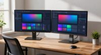 dual monitors for ease