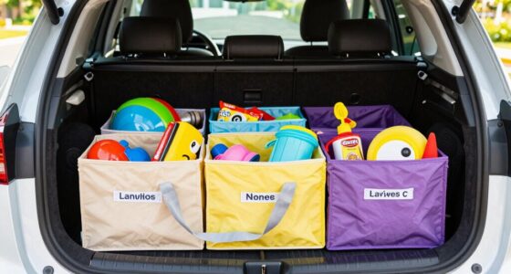 efficient child travel packing