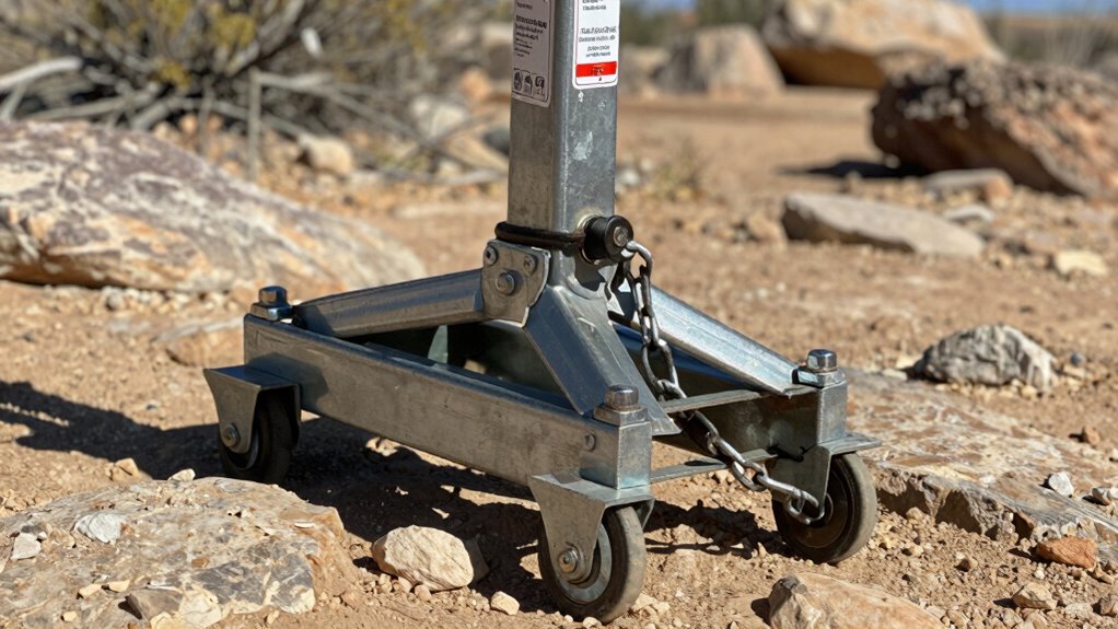 ensure stable safe setup
