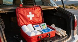 essential road trip medical kit