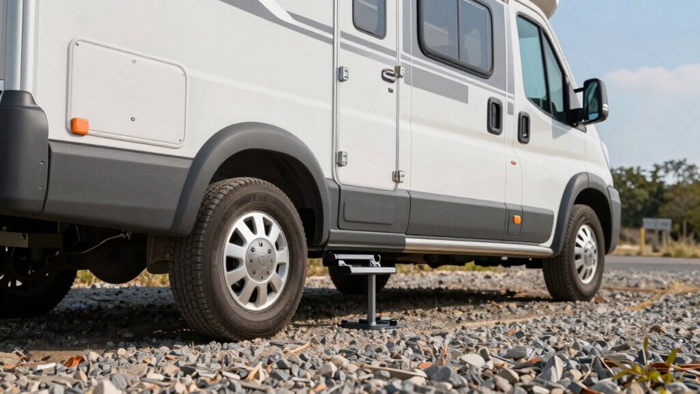 maintain rv level and stability